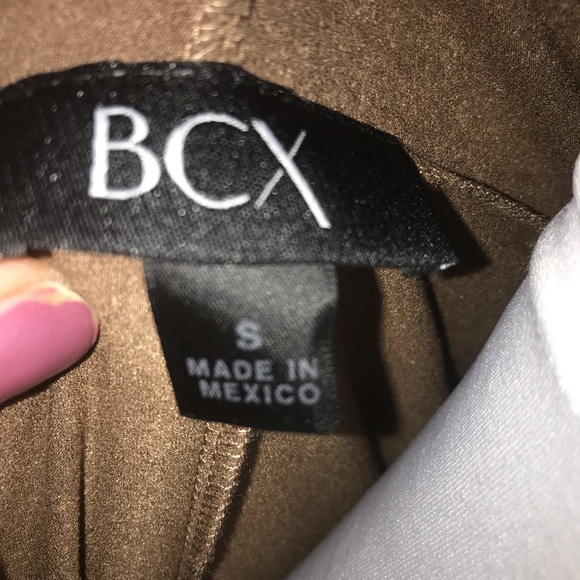 Open front soft suede/like vest - Picture 2 of 5